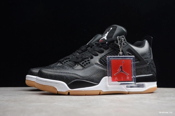 AIR 4 JORDAN CI1184-001 RETRO BLACK LASER 0808